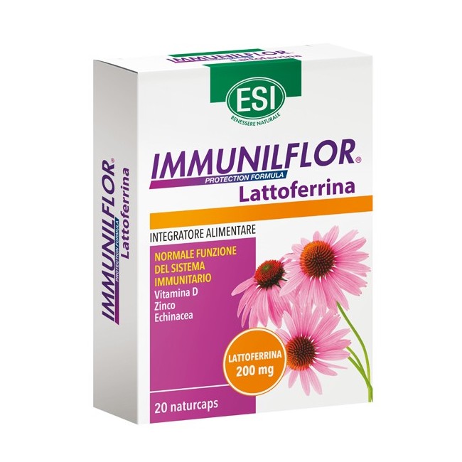 Esi immunilflor lattoferrina integratore 20 naturcaps