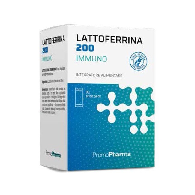 Promopharma Lattoferrina 200mg integratore 30 stickpack