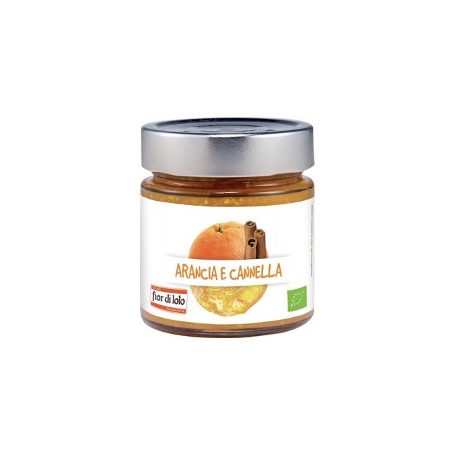 Fior di loto Composta arancia e cannella bio 250 g