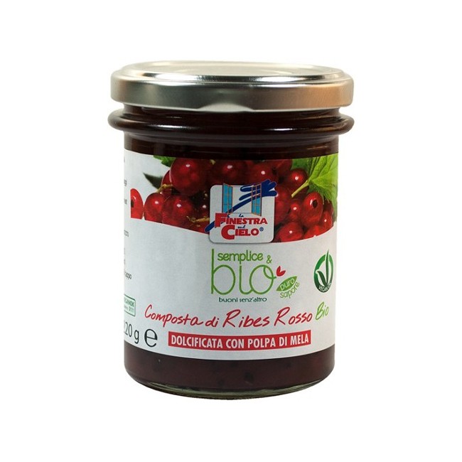 La Finestra sul cielo Composta di ribes rosso 220 g