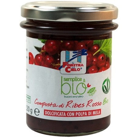 La Finestra sul cielo Composta di ribes rosso 220 g