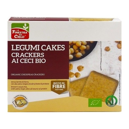 La Finestra sul cielo Legumicakes-crackers di ceci 250 gr