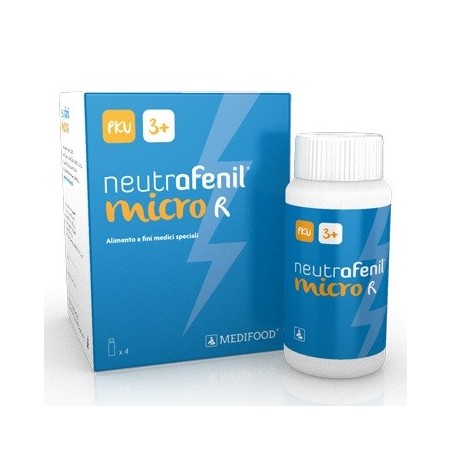 Neutrafenil micro r 4 barattoli 110 g per iperfenilalaninemia