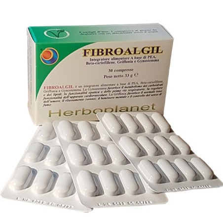 Herboplanet Fibroalgil 30 compresse integratore di PEA