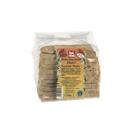 Baule volante Fette biscottate dolci nocciola malto 250 g