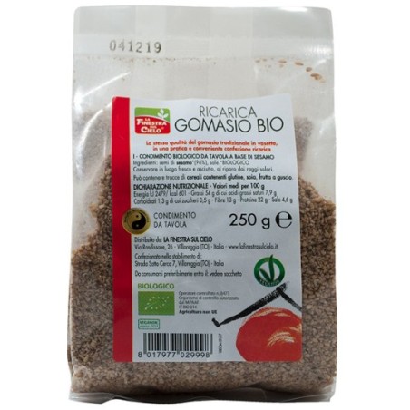 La Finestra sul cielo ricarica gomasio bio 250 g