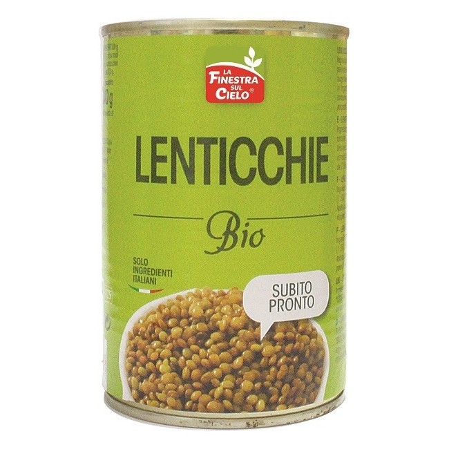 La finestra sul cielo Lenticchie pronte bio 400 g