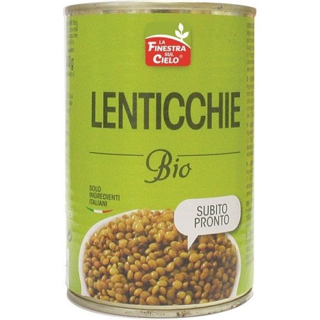 La finestra sul cielo Lenticchie pronte bio 400 g