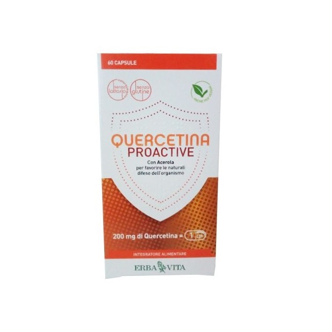 Erba Vita quercetina proactive integratore 60 capsule