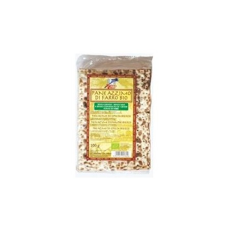 Pane azzimo di farro originale bio senza lievito e senza sale 200 g