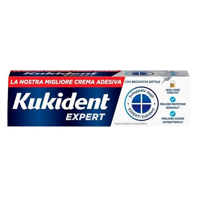 Kukident expert crema adesiva per protesi e dentiere 57 gr