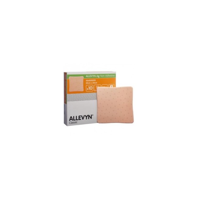 Allevyn adhesive medicazione di poliuretano 22,5x22,5cm 10 pezzi