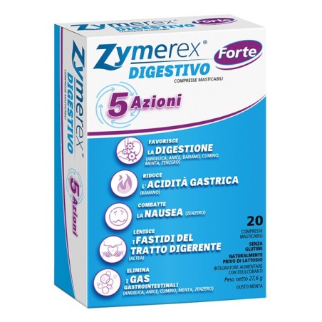 Zymerex digestivo forte integratore 20 compresse