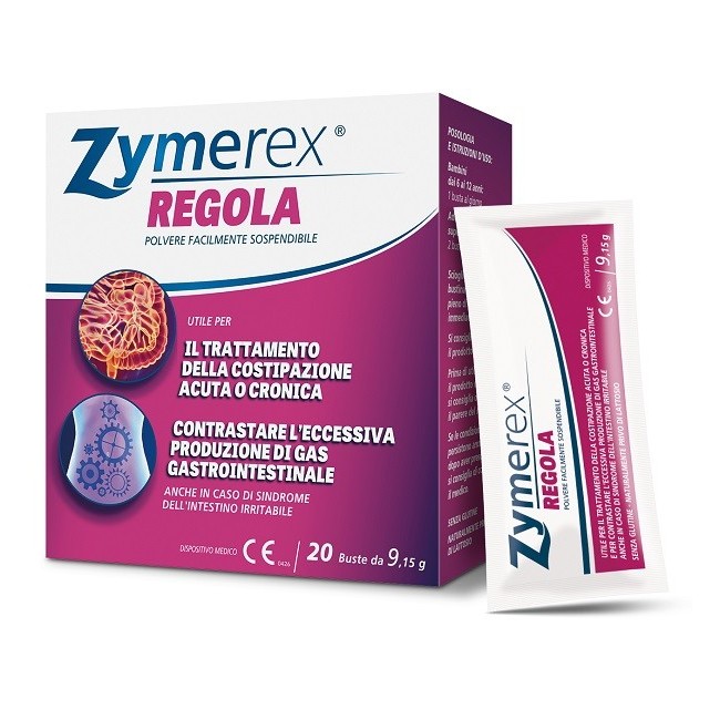 Zymerex regola 20 buste integratore per la stitichezza