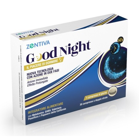 Zentiva good night 30 compresse integratore per dormire