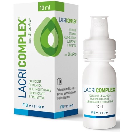 Lacricomplex soluzione oftalmica lubrificante protettiva 10 ml