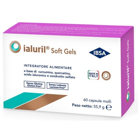 IBSA Ialuril soft gels 60 capsule molli per la vescica infiammata