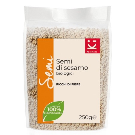 Ki semi di sesamo alimento biologico 250 g