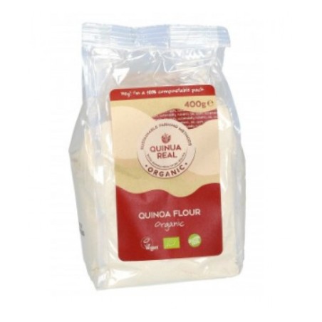 Quinua real farina di quinoa senza glutine bio 400 g