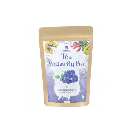 Erbavoglio Butterfly pea polvere per colorare le tisane in blu 50 g