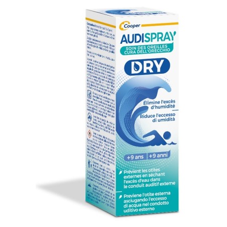 Pasquali Audispray dry  30 ml per asciugare l'acqua nell'orecchio