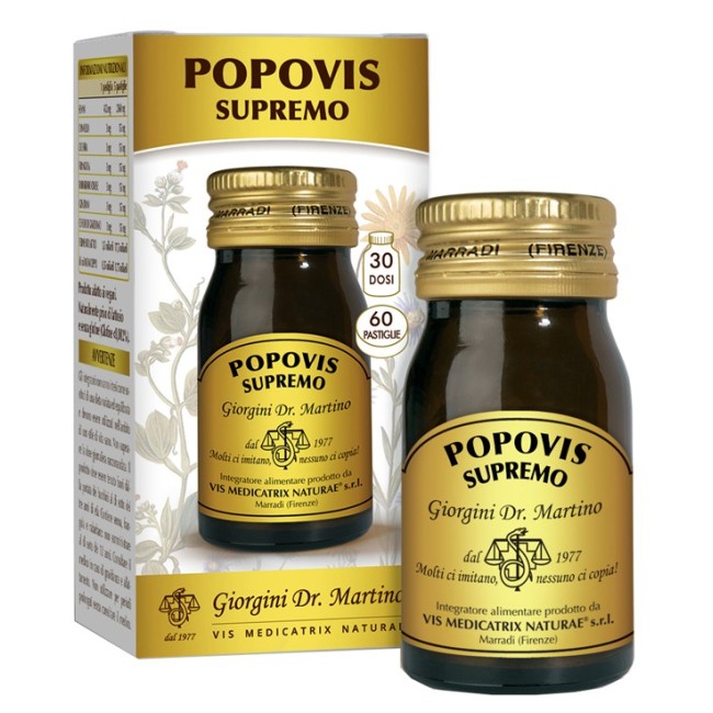 Dottor Giorgini Popovis supremo integratore 60 pastiglie