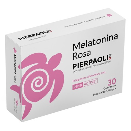 Melatonina rosa pierpaoli integratore 30 compresse