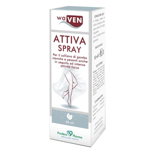 Prodeco Pharma Waven attiva spray per le gambe 50 ml