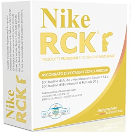 Nike Rck Ascorbato Potassio + Ribosio 200 Bustine 3 Pezzi