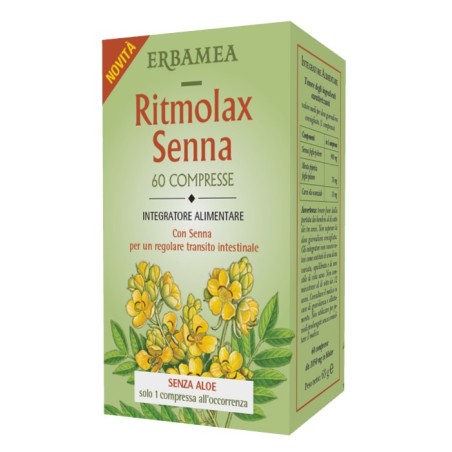 Erbamea Ritmolax senna 60 compresse integratore lassativo