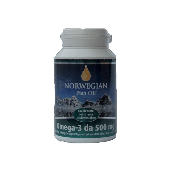 Norvegian oil fish Omega 3 integratore 180 capsule