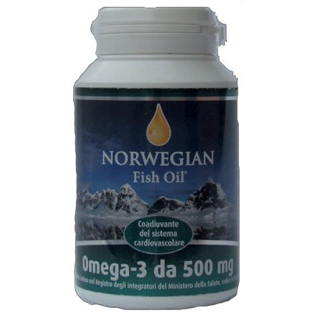 Norvegian oil fish Omega 3 integratore 180 capsule