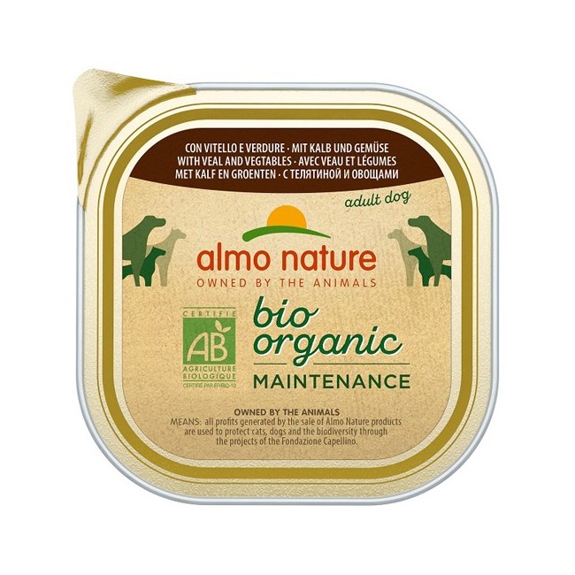 Almo nature Daily menu bio dog vitello verdure 300 g