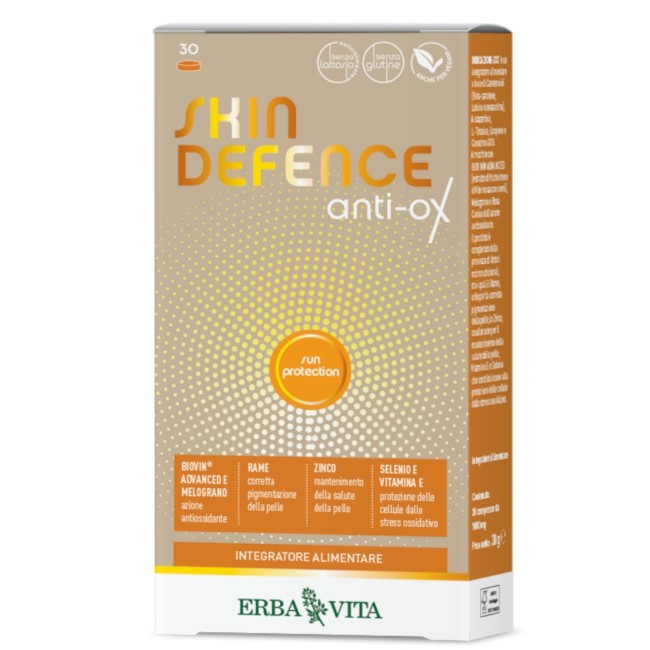 Erba vita Skin defence anti ox integratore 30 compresse