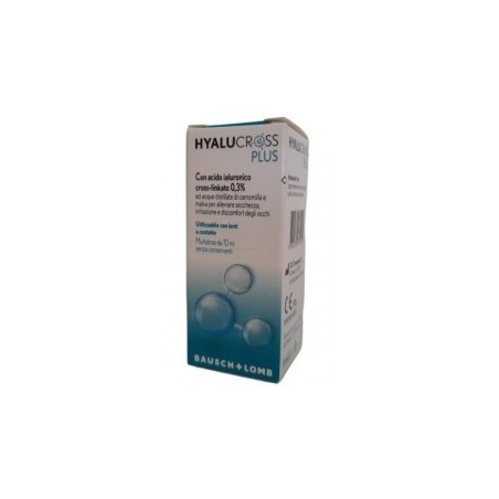 Hyalucross plus 10 ml collirio per la secchezza oculare