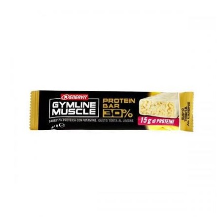 Enervit Gymline Muscle Protein Bar 30% Torta Limone