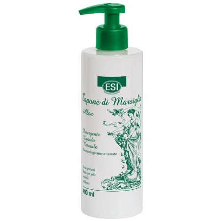 Esi sapone marsiglia aloe detergente pelle senibile 400 ml