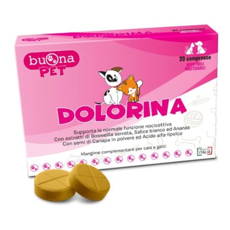 Steve Jones Dolorina 20 compresse per cani e gatti