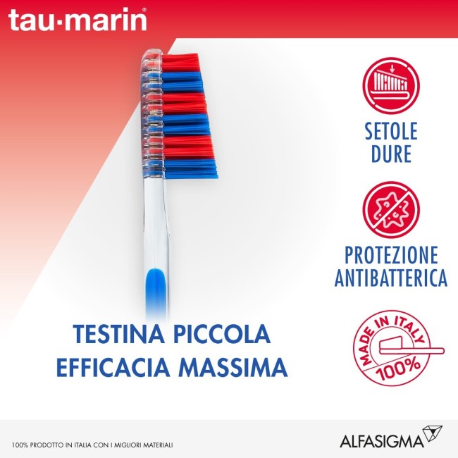 Taumarin spazzolino professional 27 duro con antibatterico