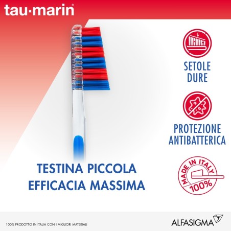 Taumarin spazzolino professional 27 duro con antibatterico