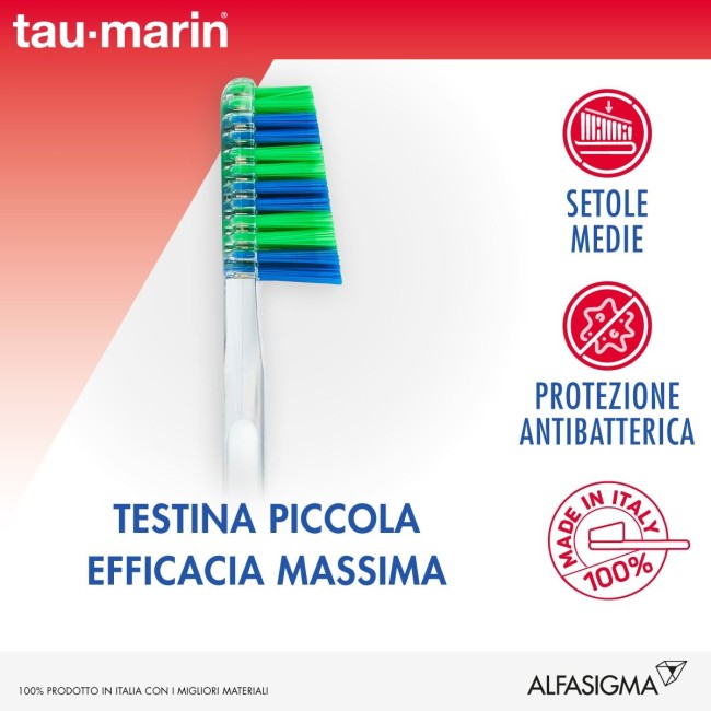 Taumarin spazzolino professional 27 medio con antibatterico