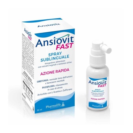 Pharmalife Ansiovit fast spray sublinguale 30 ml