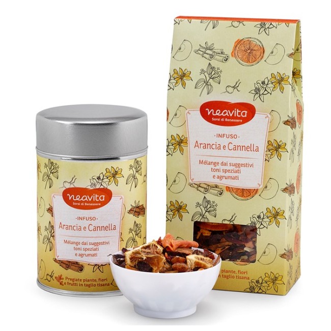 Neavita ricarica infuso arancia cannella 100 g