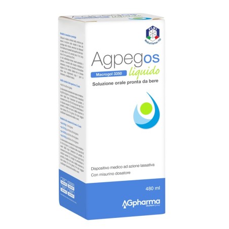 Ag pharma Agpeg os macrogol 3350 liquido 480 ml