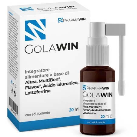 Pharmawin Golawin spray 20 ml senza zucchero