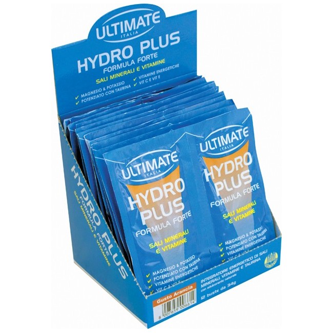 Ultimate italia hydro plus arancia 12 bustine 34 g