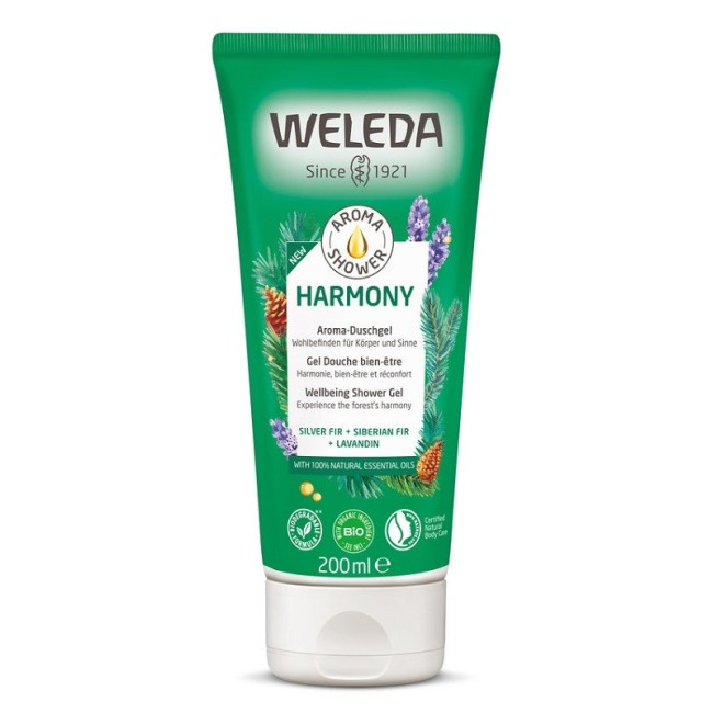 Weleda Italia Aroma shower harmony gel detergente 200 ml