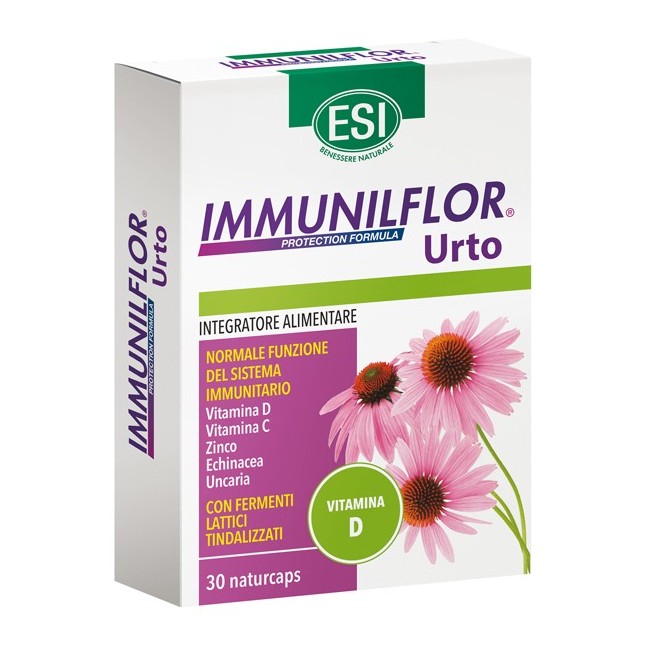 Esi immunilflor urto vitamina d integratore 30 naturcaps