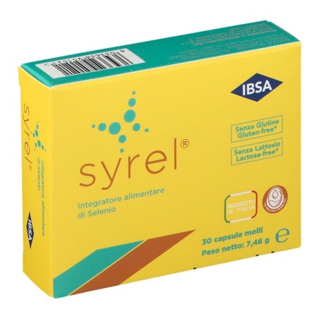 Ibsa Syrel integratore di selenio 30 capsule molli