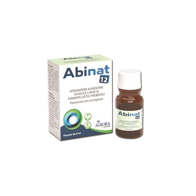 Aurora Biofarma Abinat12 flaconcino con contagocce 8 ml